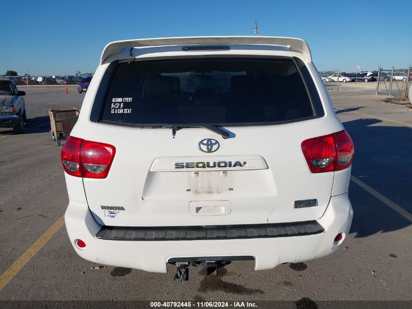 2008 Toyota Sequoia Sr5 5.7L V8 VIN: 5TDZY64A08S004872 Lot: 40792445