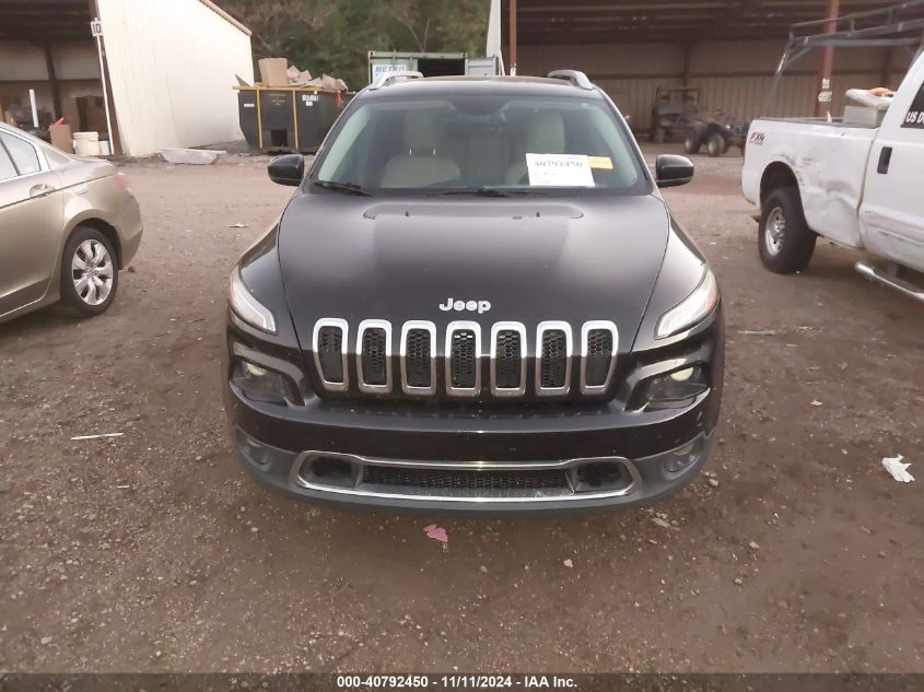 2015 Jeep Cherokee Limited VIN: 1C4PJLDB7FW791030 Lot: 40792450