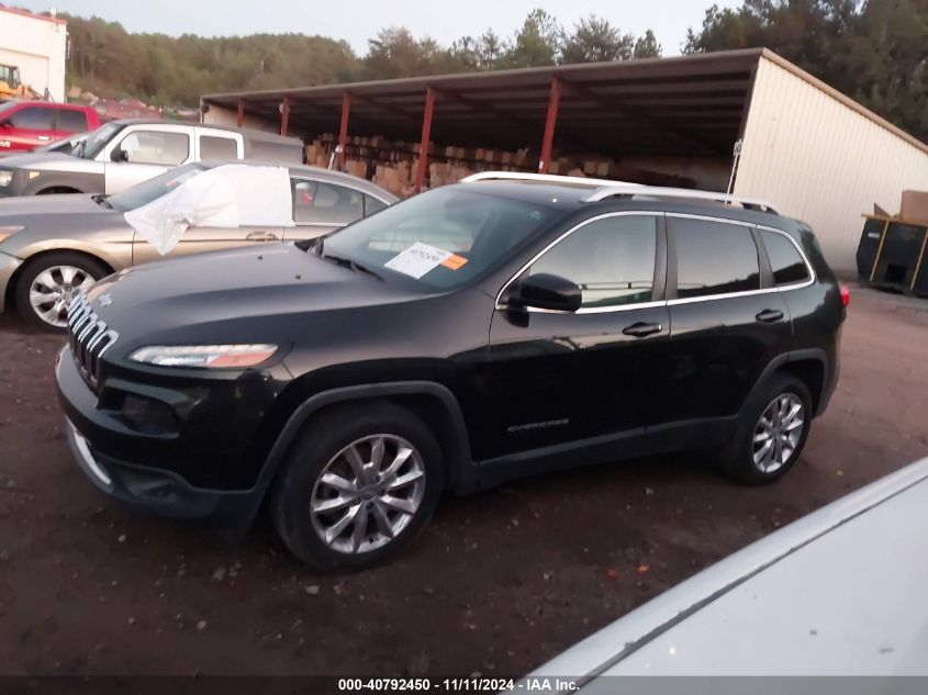 2015 Jeep Cherokee Limited VIN: 1C4PJLDB7FW791030 Lot: 40792450