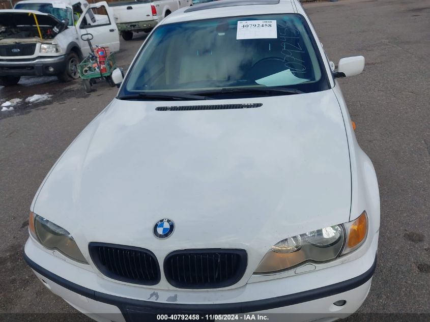 2003 BMW 330Xi VIN: WBAEW53473PG21182 Lot: 40792458