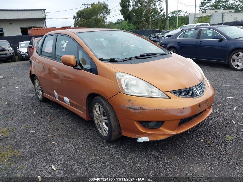 2009 Honda Fit Sport VIN: JHMGE884X9S063807 Lot: 40792475