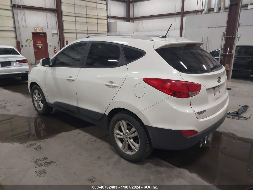 2011 Hyundai Tucson Gls VIN: KM8JU3AC3BU290597 Lot: 40792483