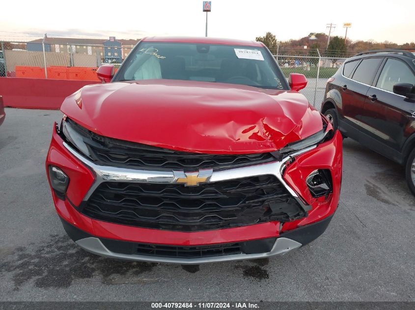 2023 Chevrolet Blazer Fwd 2Lt VIN: 3GNKBCR4XPS158270 Lot: 40792484