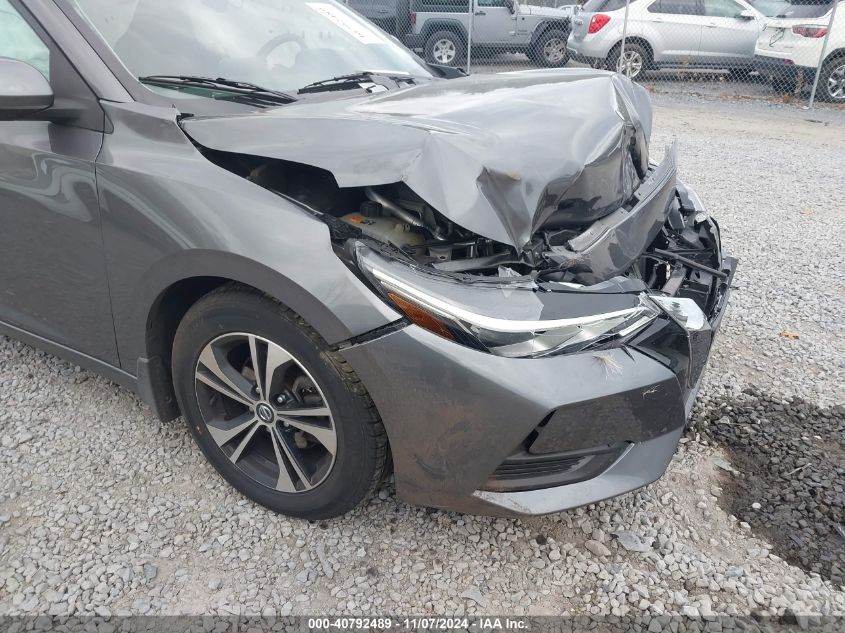 2021 Nissan Sentra Sv Xtronic Cvt VIN: 3N1AB8CV2MY257552 Lot: 40792489