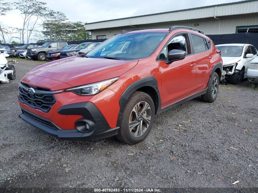 2024 Subaru Crosstrek Premium VIN: JF2GUADCXRH234577 Lot: 40792493