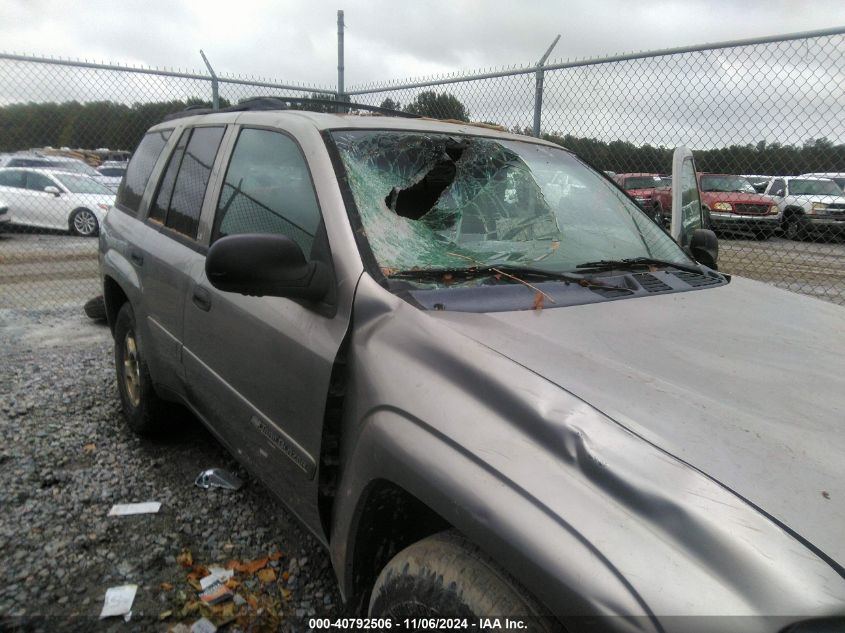 2002 Chevrolet Trailblazer Ls VIN: 1GNDS13S022187835 Lot: 40792506