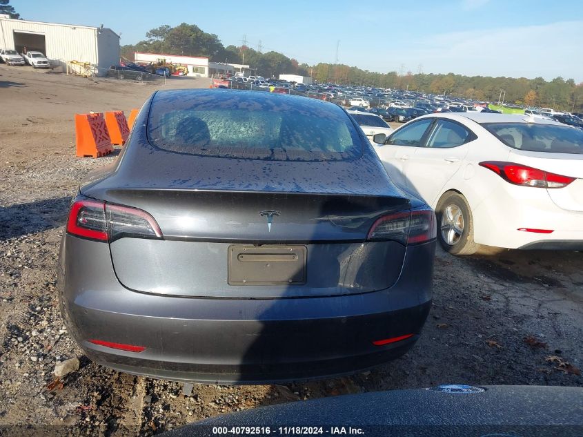 2020 Tesla Model 3 Standard Range Plus Rear-Wheel Drive/Standard Range Rear-Wheel Drive VIN: 5YJ3E1EA4LF792309 Lot: 40792516