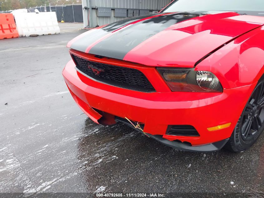 2012 Ford Mustang V6 VIN: 1ZVBP8AM7C5241563 Lot: 40792605