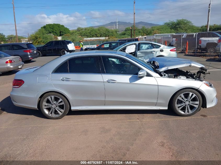 2014 Mercedes-Benz E 350 VIN: WDDHF5KB7EB013116 Lot: 40792657