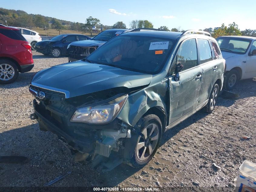 2017 Subaru Forester 2.5I VIN: JF2SJABC3HH809395 Lot: 40792659