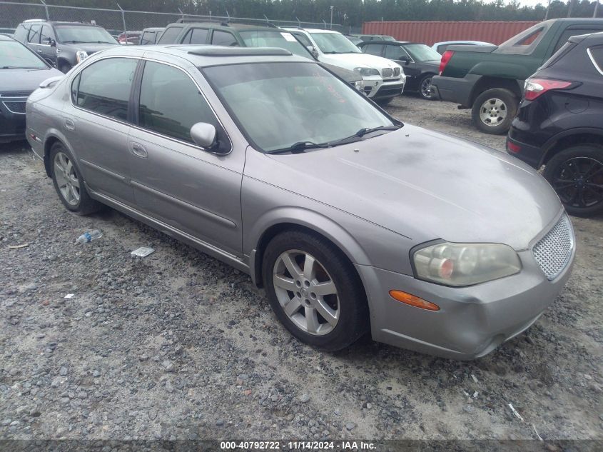 2002 Nissan Maxima Gle VIN: JN1DA31D12T443831 Lot: 40792722