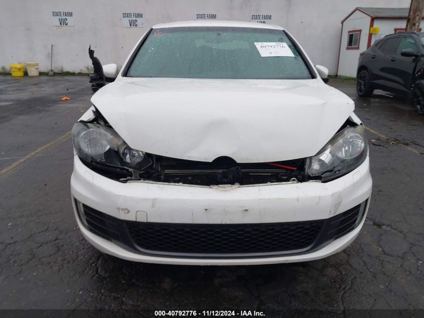 2013 Volkswagen Gti 2-Door (A6) (Discontinued) VIN: WVWFV7AJ4DW076335 Lot: 40792776