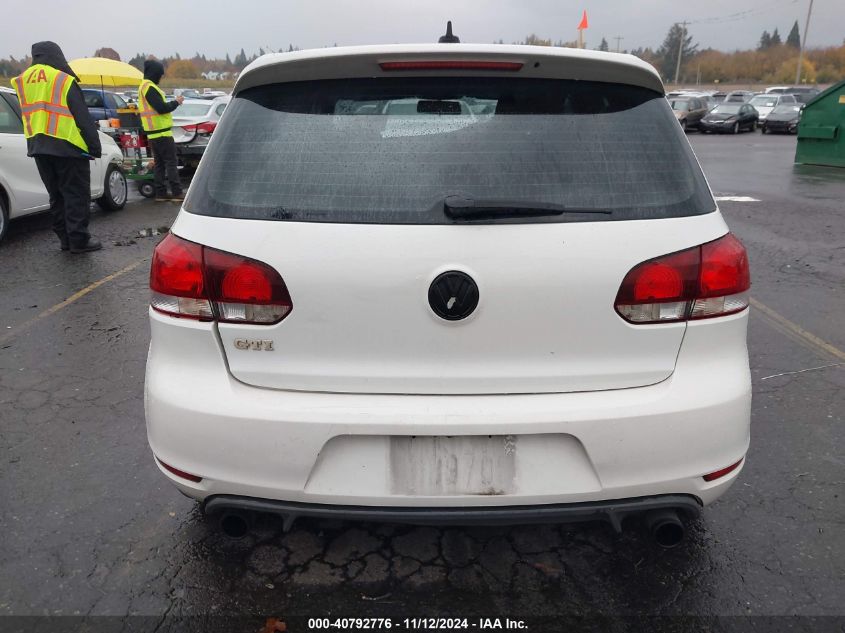 2013 Volkswagen Gti 2-Door (A6) (Discontinued) VIN: WVWFV7AJ4DW076335 Lot: 40792776