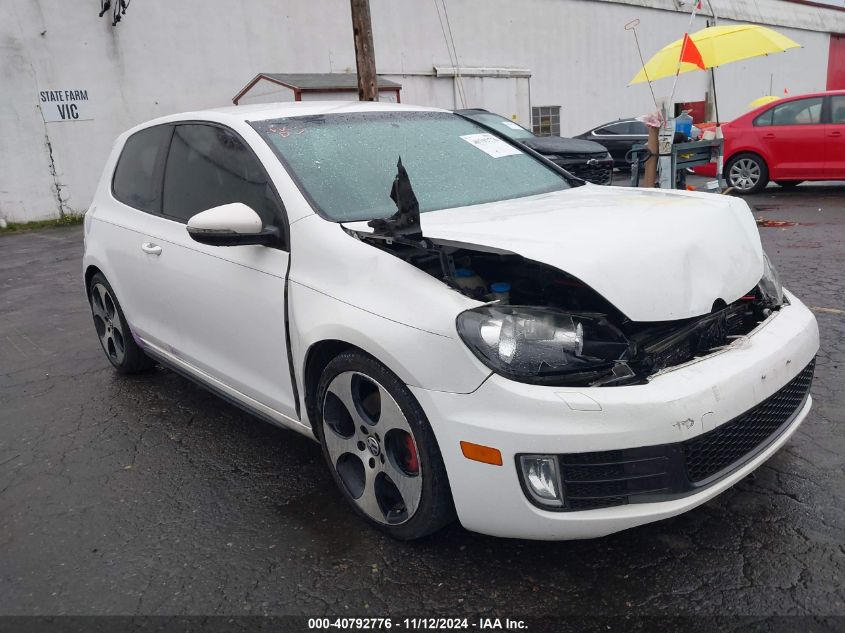 2013 Volkswagen Gti 2-Door (A6) (Discontinued) VIN: WVWFV7AJ4DW076335 Lot: 40792776