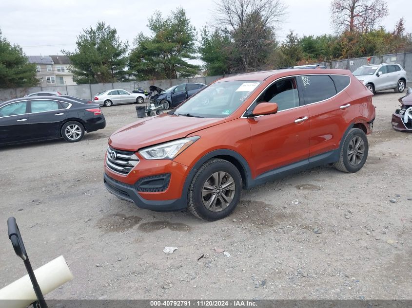 VIN 5XYZTDLB7GG330578 2016 Hyundai Santa Fe, Sport... no.2