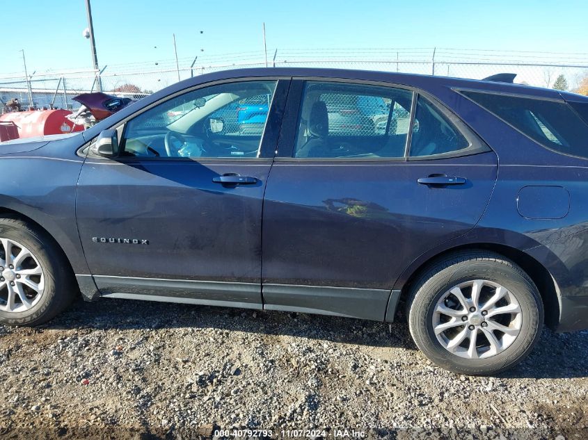 2018 Chevrolet Equinox Ls VIN: 3GNAXHEV5JS537712 Lot: 40792793