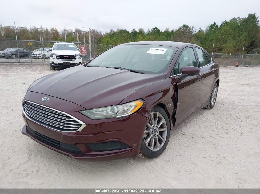 2017 FORD FUSION SE - 3FA6P0H79HR338988