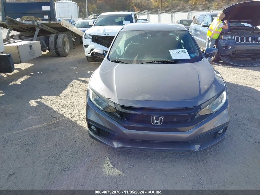 2020 Honda Civic Sport VIN: 19XFC2F80LE208160 Lot: 40792876