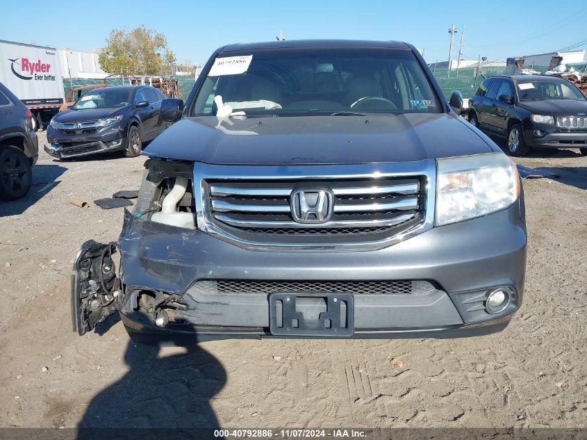 2012 Honda Pilot Ex-L VIN: 5FNYF4H52CB019938 Lot: 40792886