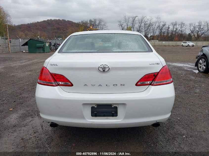 2007 Toyota Avalon Limited VIN: 4T1BK36B87U235533 Lot: 40792896