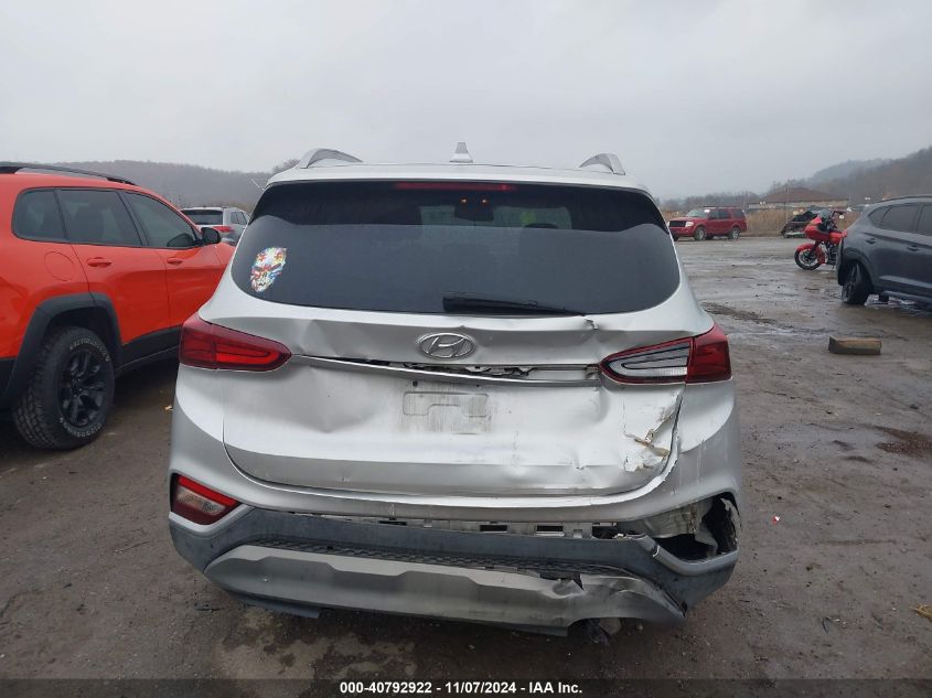 2019 Hyundai Santa Fe Sel Plus VIN: 5NMS3CAD9KH071302 Lot: 40792922