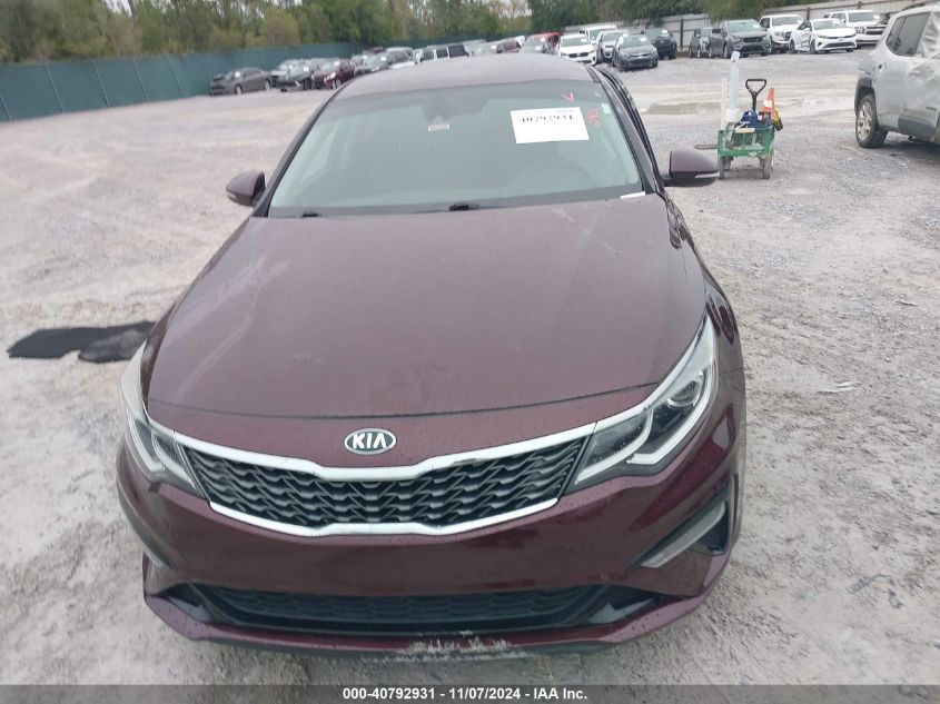 2019 Kia Optima Lx VIN: 5XXGT4L37KG286708 Lot: 40792931