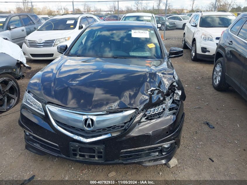 2015 Acura Tlx V6 Advance VIN: 19UUB2F71FA016904 Lot: 40792933