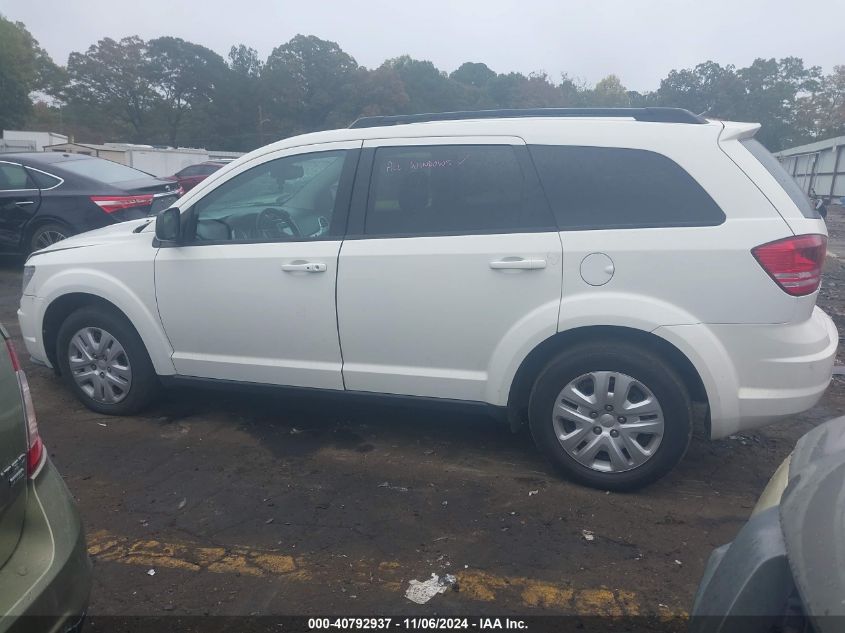 2017 Dodge Journey Se VIN: 3C4PDCAB3HT529770 Lot: 40792937