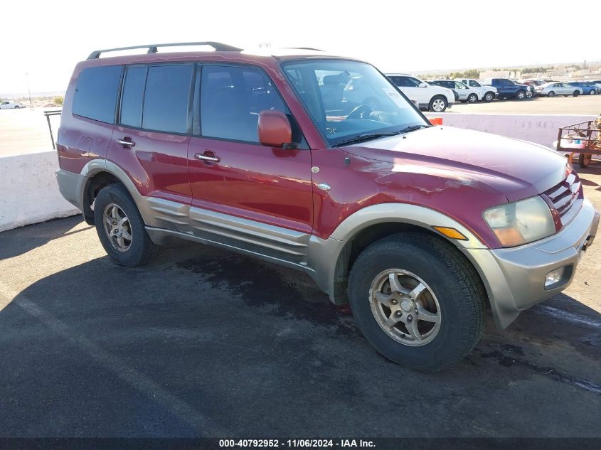 2002 Mitsubishi Montero Limited VIN: JA4MW51R92J039347 Lot: 40792952