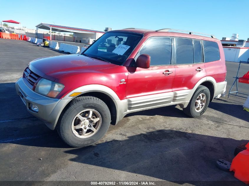 2002 Mitsubishi Montero Limited VIN: JA4MW51R92J039347 Lot: 40792952