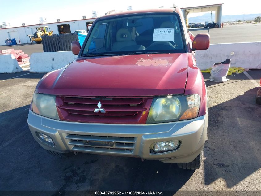 2002 Mitsubishi Montero Limited VIN: JA4MW51R92J039347 Lot: 40792952