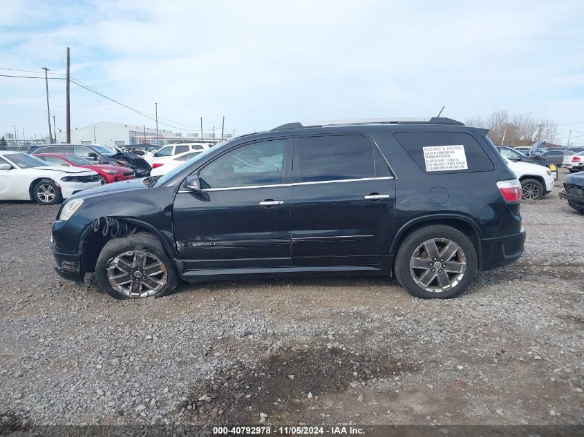 2011 GMC Acadia Denali VIN: 1GKKVTED2BJ336483 Lot: 40792978