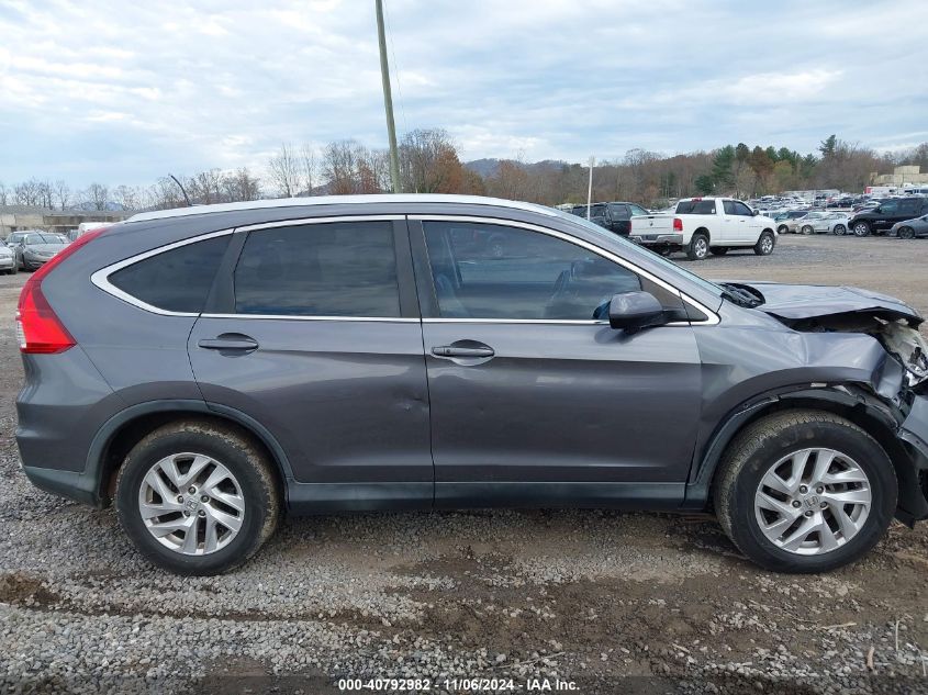 2015 Honda Cr-V Ex-L VIN: 2HKRM4H75FH645761 Lot: 40792982