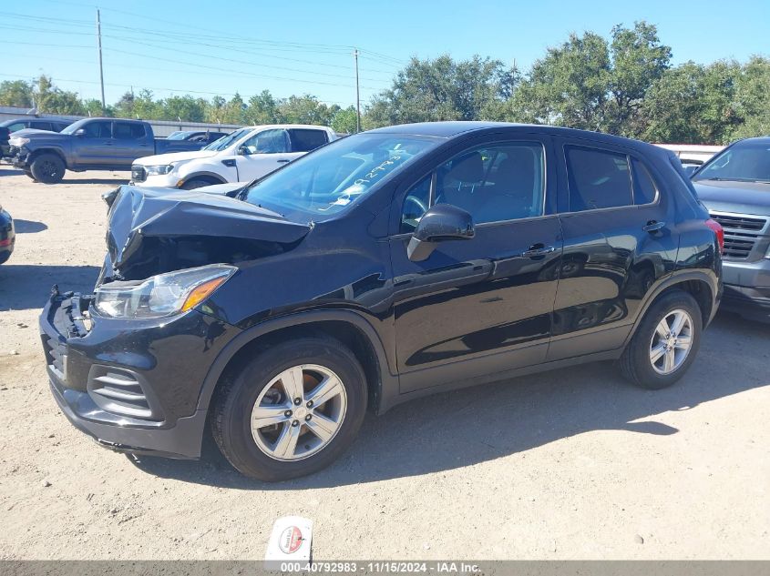 2019 Chevrolet Trax Ls VIN: 3GNCJKSB2KL402278 Lot: 40792983