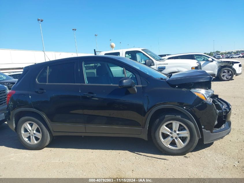 2019 Chevrolet Trax Ls VIN: 3GNCJKSB2KL402278 Lot: 40792983