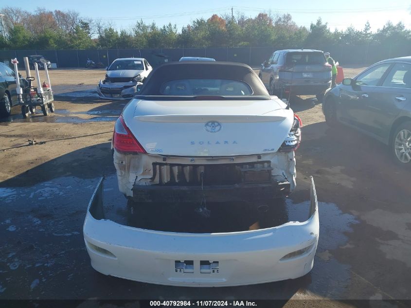 2007 Toyota Camry Solara Sle VIN: 4T1FA38P47U120439 Lot: 40792984