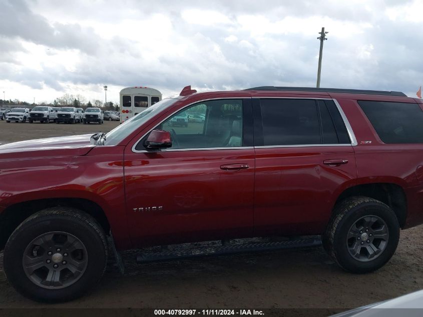 2017 Chevrolet Tahoe Lt VIN: 1GNSKBKC4HR132750 Lot: 40792997