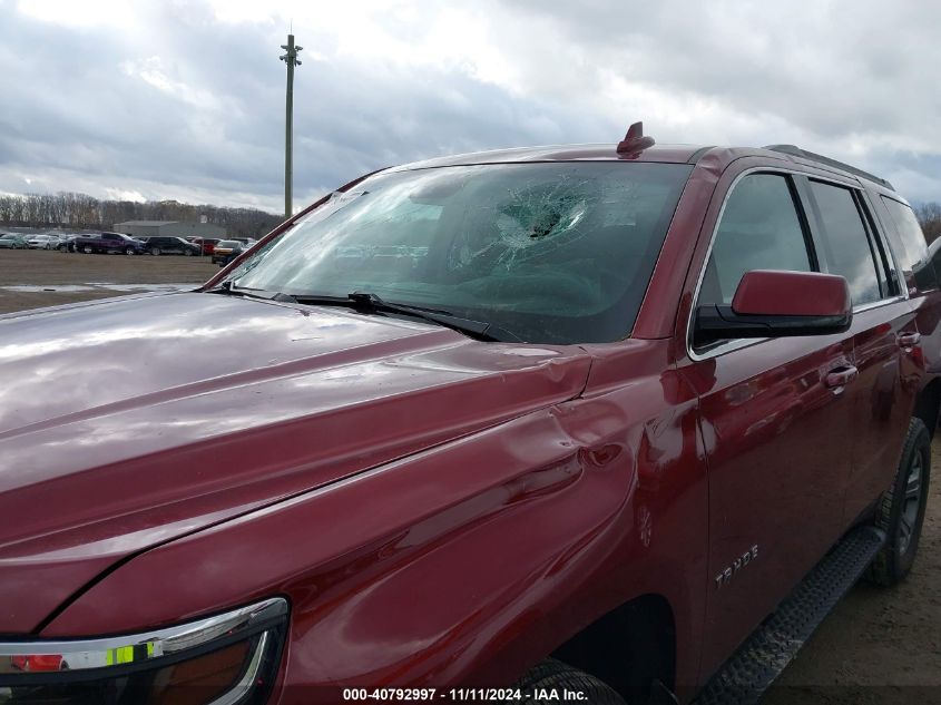 2017 Chevrolet Tahoe Lt VIN: 1GNSKBKC4HR132750 Lot: 40792997