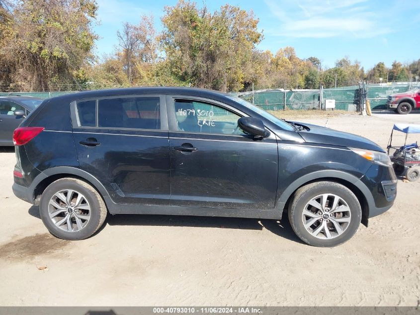 2014 Kia Sportage Lx VIN: KNDPBCAC8E7567848 Lot: 40793010