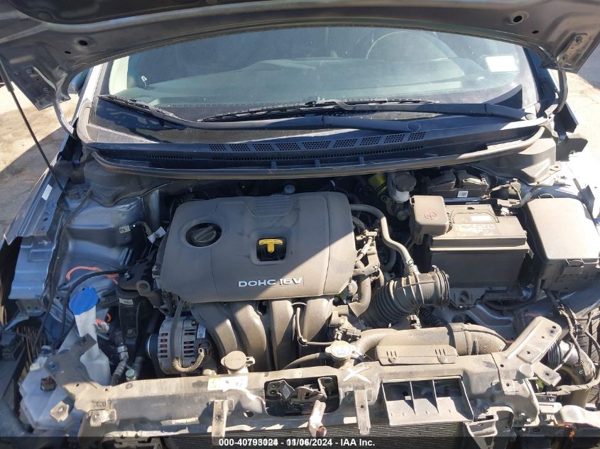 2018 KIA FORTE S - 3KPFL4A7XJE278062