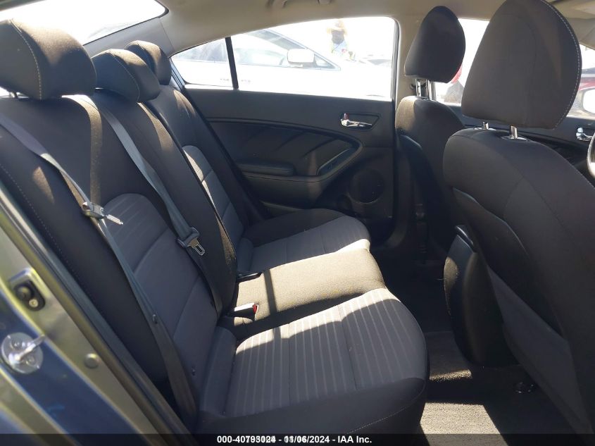 2018 KIA FORTE S - 3KPFL4A7XJE278062