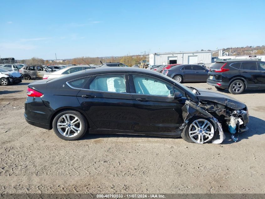 2018 FORD FUSION SE - 3FA6P0HD1JR157332