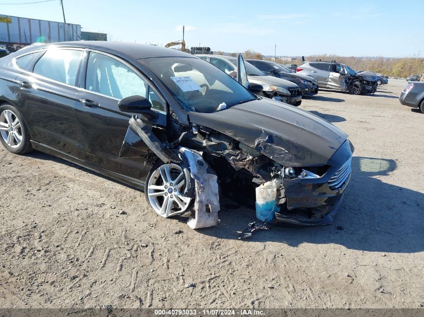 2018 Ford Fusion Se VIN: 3FA6P0HD1JR157332 Lot: 40793033