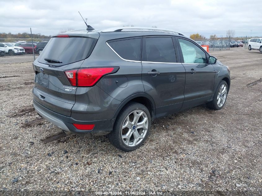 2019 FORD ESCAPE TITANIUM - 1FMCU9J92KUA44995