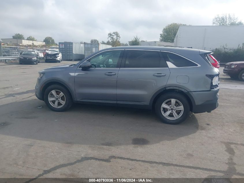 2022 KIA SORENTO LX - 5XYRG4LC8NG076230