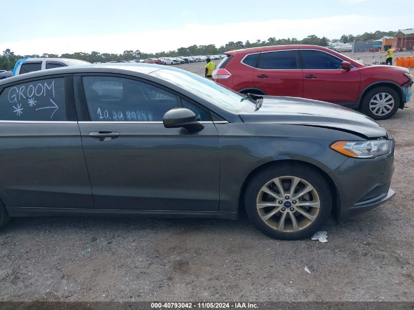 2017 Ford Fusion Se VIN: 3FA6P0H75HR279292 Lot: 40793042