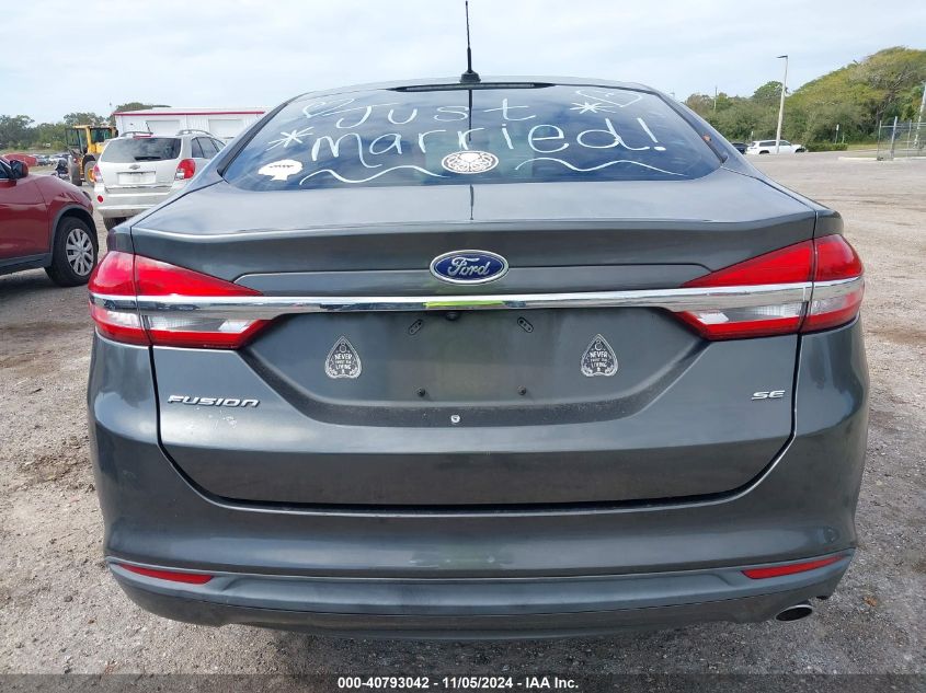 2017 Ford Fusion Se VIN: 3FA6P0H75HR279292 Lot: 40793042