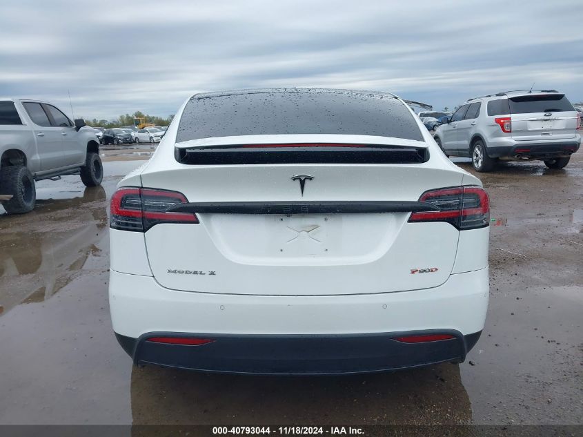 2016 Tesla Model X 60D/70D/75D/90D/P100D VIN: 5YJXCBE22GF014988 Lot: 40793044