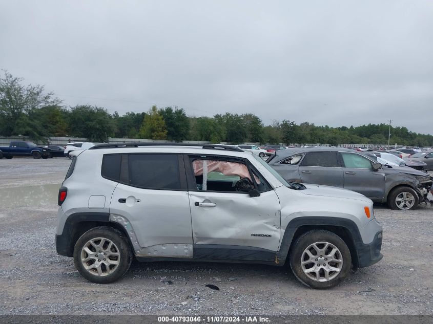 2016 Jeep Renegade Latitude VIN: ZACCJABT1GPD91218 Lot: 40793046