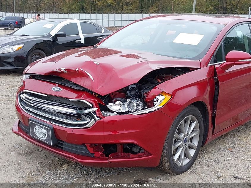 2017 Ford Fusion Se VIN: 3FA6P0HD4HR308660 Lot: 40793059